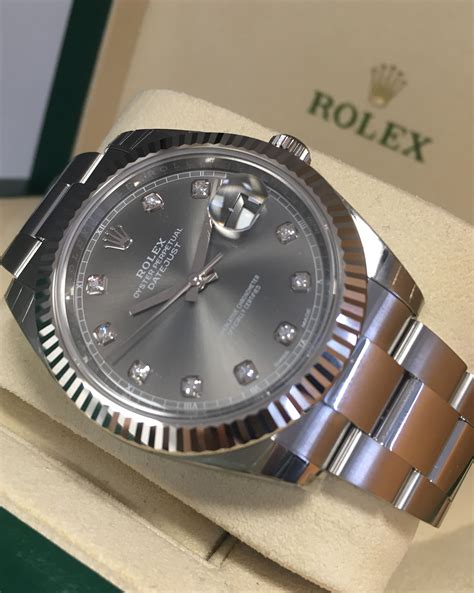 rolex datejust 2017 rhodium|rolex datejust 36 with diamonds.